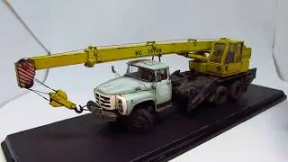 Супер новинка в коллекции! Конверсия крана КС-3575А на шасси ЗиЛ-133ГЯ