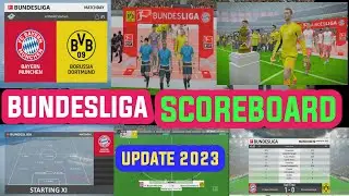 PES 2017 Scoreboard  & Entrance BundesLiga New 2023/2024