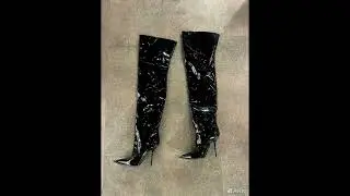 Любимые лаковые сапоги