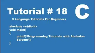 How to create a calculator in C Programming Language | Tutorial # 18