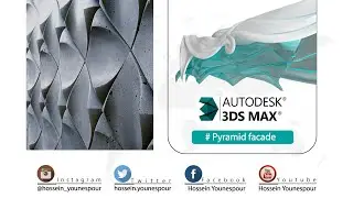 3Dstudio MAX TUTORIAL: how to Model Pyramid facade in 3DstudioMAX !