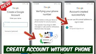 How to Create Gmail Account Without Phone Number Verification 2026 | Verify Your Phone Number Google