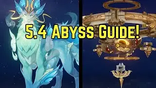 Spiral Abyss 5.4 Guide! - How 2 EASY Clear Abyss with Tenebrous Papilla 