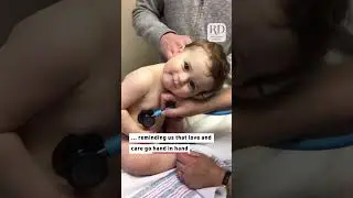 This doctor's appointment turned into a cuddle session! 