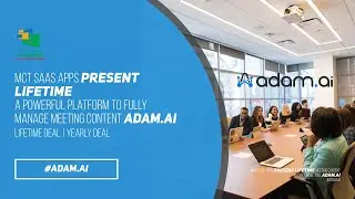Adam AI Meeting App | Meeting Management | Taking Minutes Meeting App