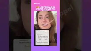 😳🫥 Lou Pernaut en larmes à cause des haters #people #actualite #telerealite