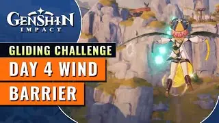 Genshin Impact Gliding Challenge Day 4