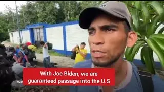 A caravan of hundreds headed to the US before Biden leaves office