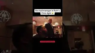 The manager wanted bro to leave 💀