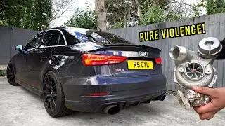 FIRST DRIVE in my STAGE 3 AUDI RS3! (Hybrid Turbo)