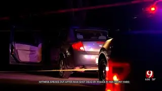 Anadarko Resident Recounts Moments Officer Killed Man In Her Front Yard
