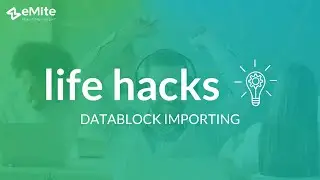 Datablock Importing