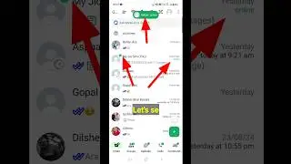 WhatsApp par Online hide kaise kare? #gbwhatsapp #tricks #shorts