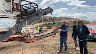 Transporting To The Next Job The Metso Jaw Crusher - Sotiriadis/Labrianidis Construction Works