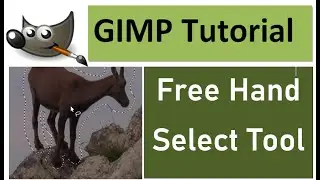 # 6 | Free Hand Select Tool | Gimp Tutorial