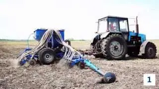 Принцип работы сеялки С-6ПМ 