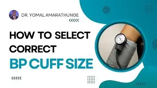 How to Select Correct Blood Pressure Cuff Size | BP Cuff Size Selection Demonstration