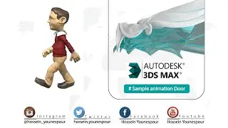 3Dstudio MAX TUTORIAL: how to animation door in 3DstudioMAX !