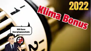 Klima Bonus Energiepauschale 2022