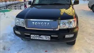 ТЛК 100 Видео от нашего клиента с решеткой модель ХРОМ от CHROME-TUNING.COM вотсап+79139128042