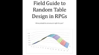 Field Guide to Random Table Design in RPGs |  walk through