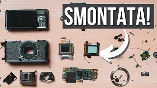 Ho SMONTATO una MACCHINA FOTOGRAFICA DIGITALE per CAPIRE COME è FATTA DENTRO!