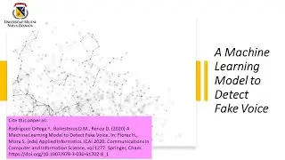 A Machine Learning Model to Detect Fake Voice