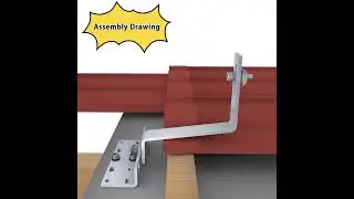 [Solar Hook Series] SOEASY Solar Roof #8 Hook