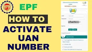 activate uan I Uan activation malayalam I epf number activation @Learnateasyonline