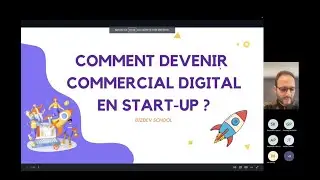 Wébinaire 👉 : Comment devenir Commercial Digital / Business developer en startup ?