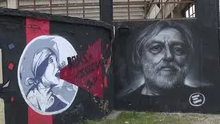 Street art, i murales alla stazione di Passignano