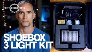 COMPACT 3 Point TALKING HEAD Lighting Setup