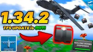 TFS UPDATE 1.34.2 Is OUT - BOMBS, LIVERIES & More - Turboprop Flight Simulator Update 1.34.2 Review