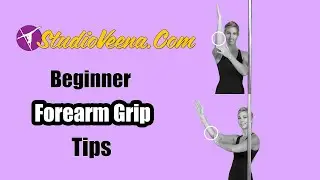 Beginner Pole Dance - Forearm Push and Pull