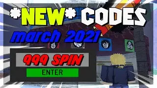 ALL *NEW* SHINDO LIFE CODES MARCH 2021!