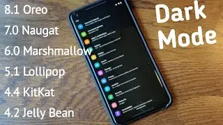 Enable Dark mode in any Android