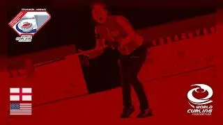 England v United States -Last 16 - World Mixed Doubles Curling Championship 2019