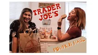 TRADER JOES HAUL PUMPKIN EVERYTHING, FALL TRADER JOES HAUL