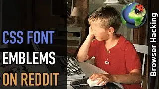 Browser hacking: Making CSS font emblems work on Reddit