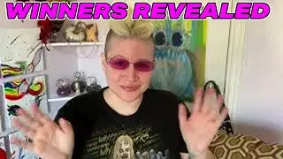 Giveaway announcement!! Announcing for 2 giveaways, 7 winners!!