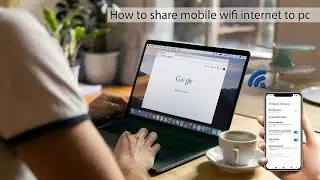 How to share Mobile Wifi internet to PC using USB cable | USB Tethering