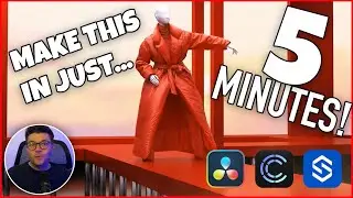 Build animated 3D fashion scene in 5 minutes with FREE software? YES!