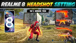 Free Fire Headshot Setting || Realme 8 Sensitivity Setting+dpi+Hud Setting ff