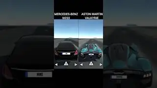 MERCEDES-BENZ W222 - ASTON MARTIN VALKYRIE CAR SIMULATOR 2 