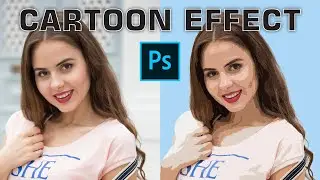 Make Vector Art Cartoon effect in Photoshop in minutes