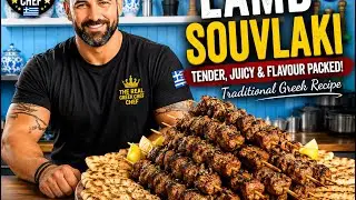 HOW TO MAKE LAMB SOUVLAKI ON SKEWERS | 