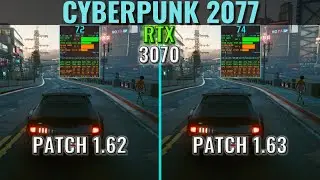 Cyberpunk 2077 - Patch 1.63 - RTX 3070 - Ryzen 5 3600 - Benchmark - 1440p