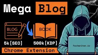 FAST 5k Word SEO Blog | Claude 3.5 Inkflow.io Extension ⚡