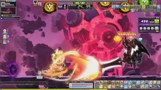 MapleStory Europe - Level 284 High-Dex Hero vs Normal Dunkel [After Dreamer]