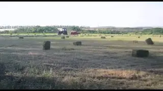Заготовка сена. Пресс-подборщик.